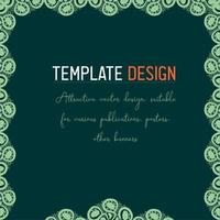 INTERESTING COLORS AND STYLE COMBINATION VECTOR TEMPLATES. SUITABLE FOR GREETING CARDS