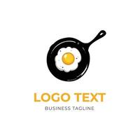 Abstract cooking logo design concept vector