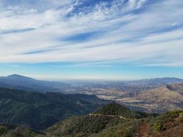 Cloudy sky and nature hikes photo