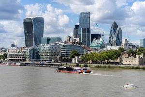 London, UK. View of modern architecture in the City of London photo