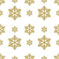 Seamless pattern with snowflakes. Christmas background. Vector illustration.