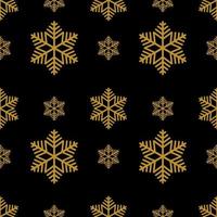 Seamless pattern with snowflakes. Christmas background. Vector illustration.