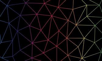 Abstract digital background of points and lines. Glowing plexus. vector