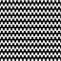 Hounds tooth black and white pattern. Goose foot. Seamless pattern. vector