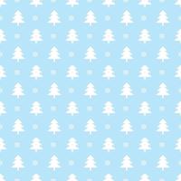 Christmas tree seamless vector patterns.Winter holidays print.