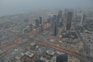 Dubai skyline view photo