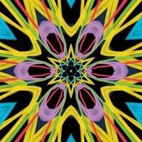 Abstract kaleidoscope background. Beautiful kaleidoscope seamless pattern. Multicolor mosaic texture. Seamless kaleidoscope texture. Unique kaleidoscope design vector