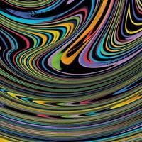 Moving colorful lines of abstract background vector