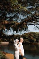 young indonesian couple photo