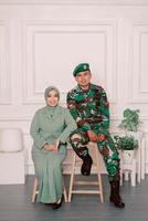 young indonesian couple photo