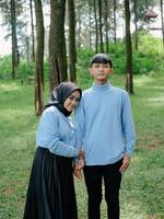 young indonesian couple photo