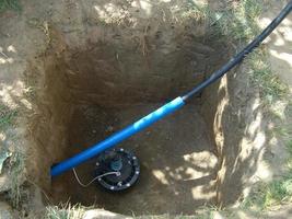 Arrangement of a deep well for water production photo