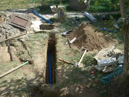 Arrangement of a deep well for water production photo