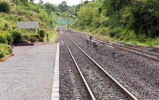 la estación del campo foto