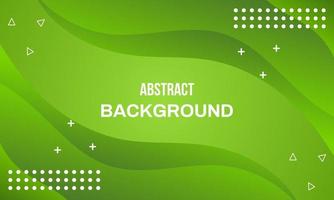 Abstract background green. Geometric shape and Object. vector