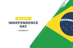 día de la independencia de brasil vector