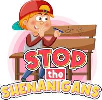 Stop shenanigans isolated word text vector