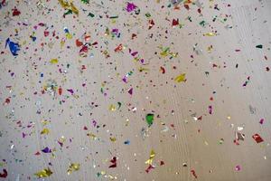 confetti texture background photo