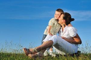 woman child outdoor photo