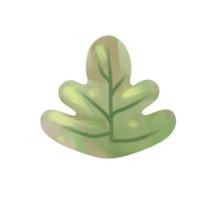 leaf paint cartoon png