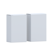 maquette de boîte rectangulaire png