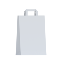 maquette d'emballage de sac en papier png