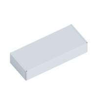 maquette de boîte rectangulaire png