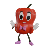 3d character paprika png