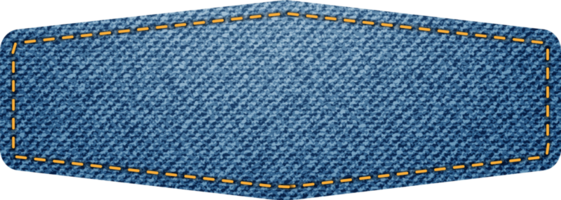 blauer Denim-Jeans-Tag-Label-Texturhintergrund png