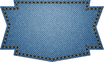 denim bleu jean tag étiquette texture fond png