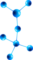 molecola struttura modello cartello, molecole nel chimica scienza per laboratorio idee concetto png