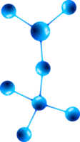 signo de modelo de estructura de molécula, moléculas en ciencia química para el concepto de ideas de laboratorio png