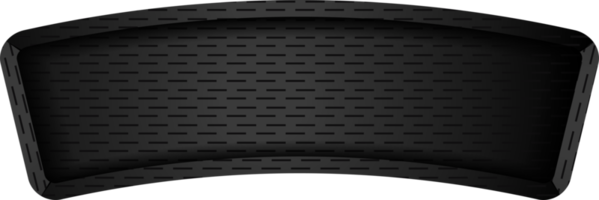 Fondo de textura de fibra de carbono de placa de etiqueta de placa de letrero de acero negro oscuro moderno png