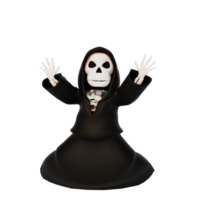 3d character haloween png