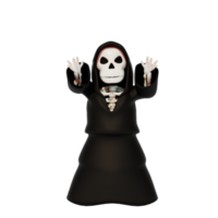 personagem 3d haloween png