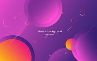 Abstract background with full circle. Background vector suitable for websites, covers, brochures, flyers and others.