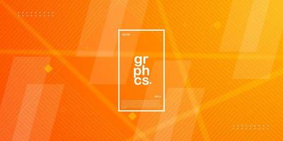 abstract orange background with simple lines.colorful orange design. bright and modern with shadow 3d concept. eps10 vector