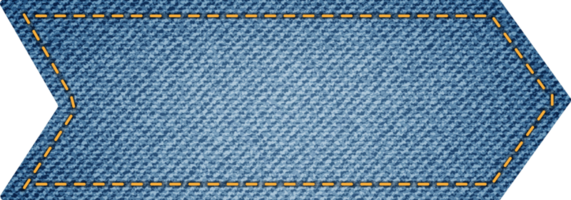 Blue Denim Jean TAG Label Texture Background png