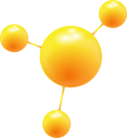 signe de modèle de structure de molécule, molécules en chimie pour le concept d'idées de laboratoire png