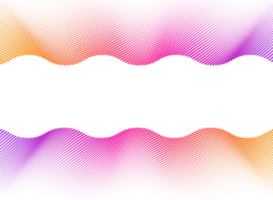 fundo abstrato de pontos de meio-tom com ondas dinâmicas png