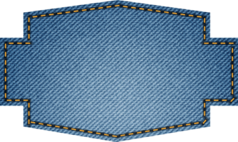 blauer Denim-Jeans-Tag-Label-Texturhintergrund png