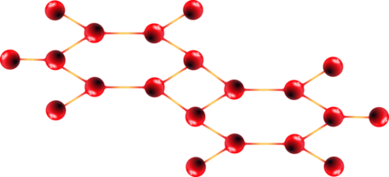 molecuul structuur model- teken, moleculen in chemie wetenschap voor laboratorium ideeën concept png