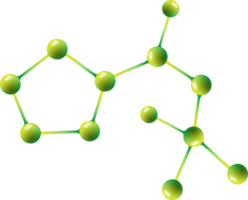 molecuul structuur model- teken, moleculen in chemie wetenschap voor laboratorium ideeën concept png