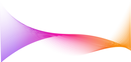 fundo abstrato de pontos de meio-tom com ondas dinâmicas png