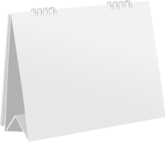 white calendar isolated png