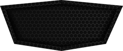 Fondo de textura de fibra de carbono de placa de etiqueta de letrero de acero negro oscuro moderno png