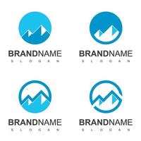 Mountain Logo Design Template vector