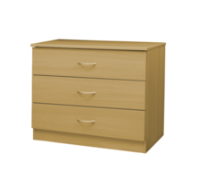 Holzschrank mit Schubladen png