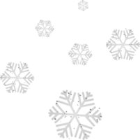 décoration de noël flocon de neige png