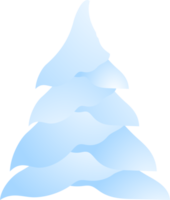 arbre de neige de Noël png